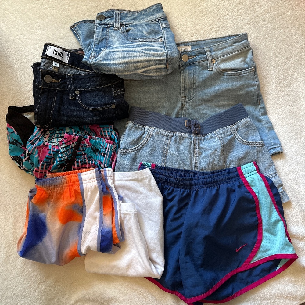 Bundle 8 Pair 10/12 shorts